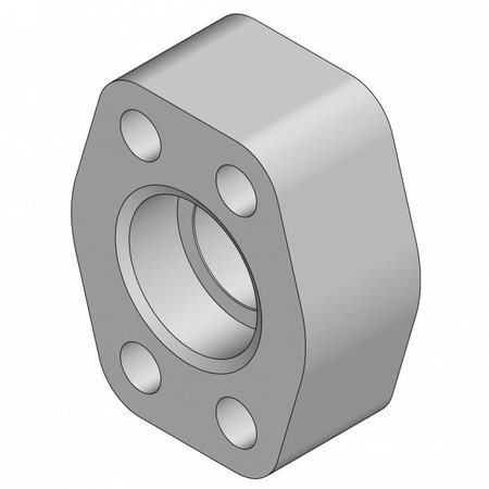 TOMPKINS Hydraulic Fitting-Flange08 PIPE WELD-08FL C62 FLG PAD W42-08-08